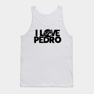 Pedro Raccoon - I LOVE PEDRO | MEME | White Tank Top